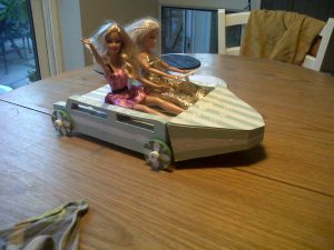 wheels challenge barbie car